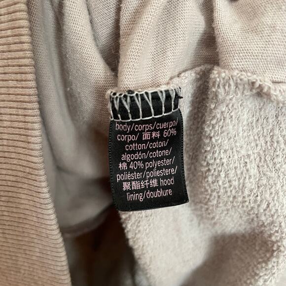 Victoria’s Secret Womens Small Full-Zip Oversized Hoodie Raglan Long Sleeve - Picture 8 of 8